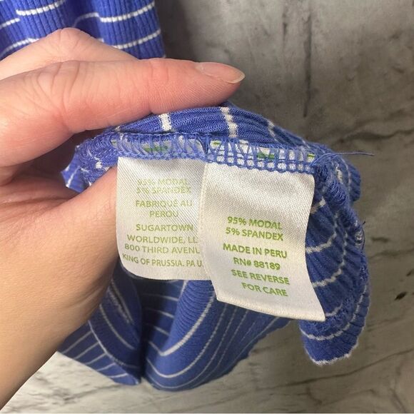 |EUC| LILY PULITZER Striped Marlowe Above Knee Dress In Beckon Blue - Picture 7 of 7